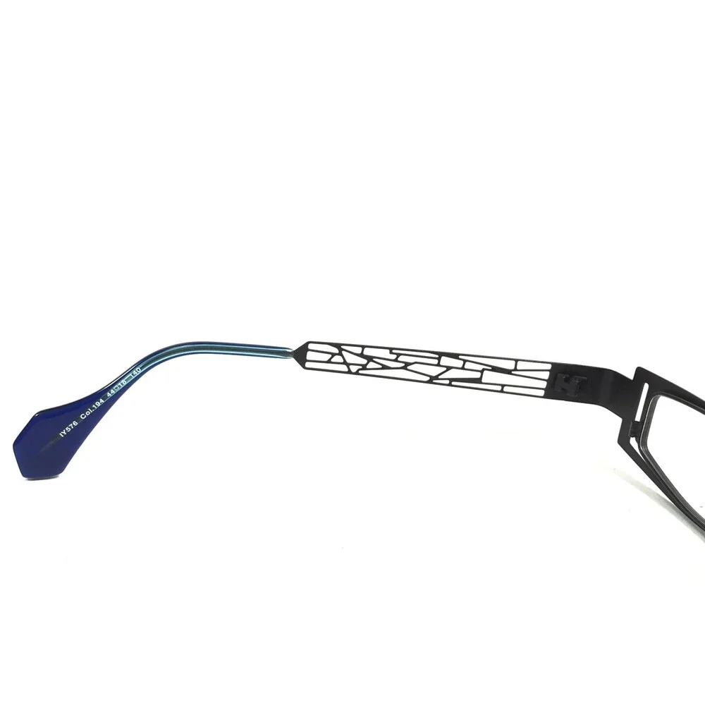 Iyoko-Inyake Eyeglasses Frames IY576 Col.194 Matte Purple Rectangular 44-18-140